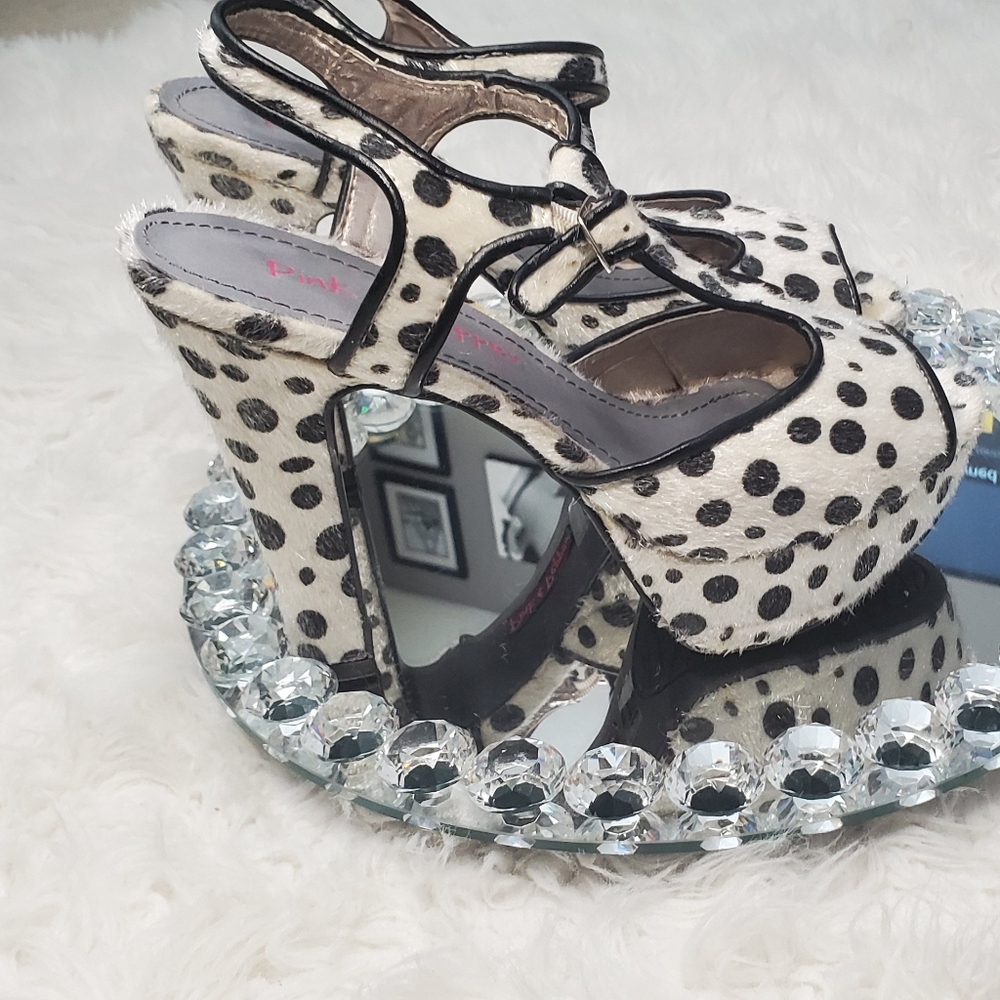 Pink and pepper shoes